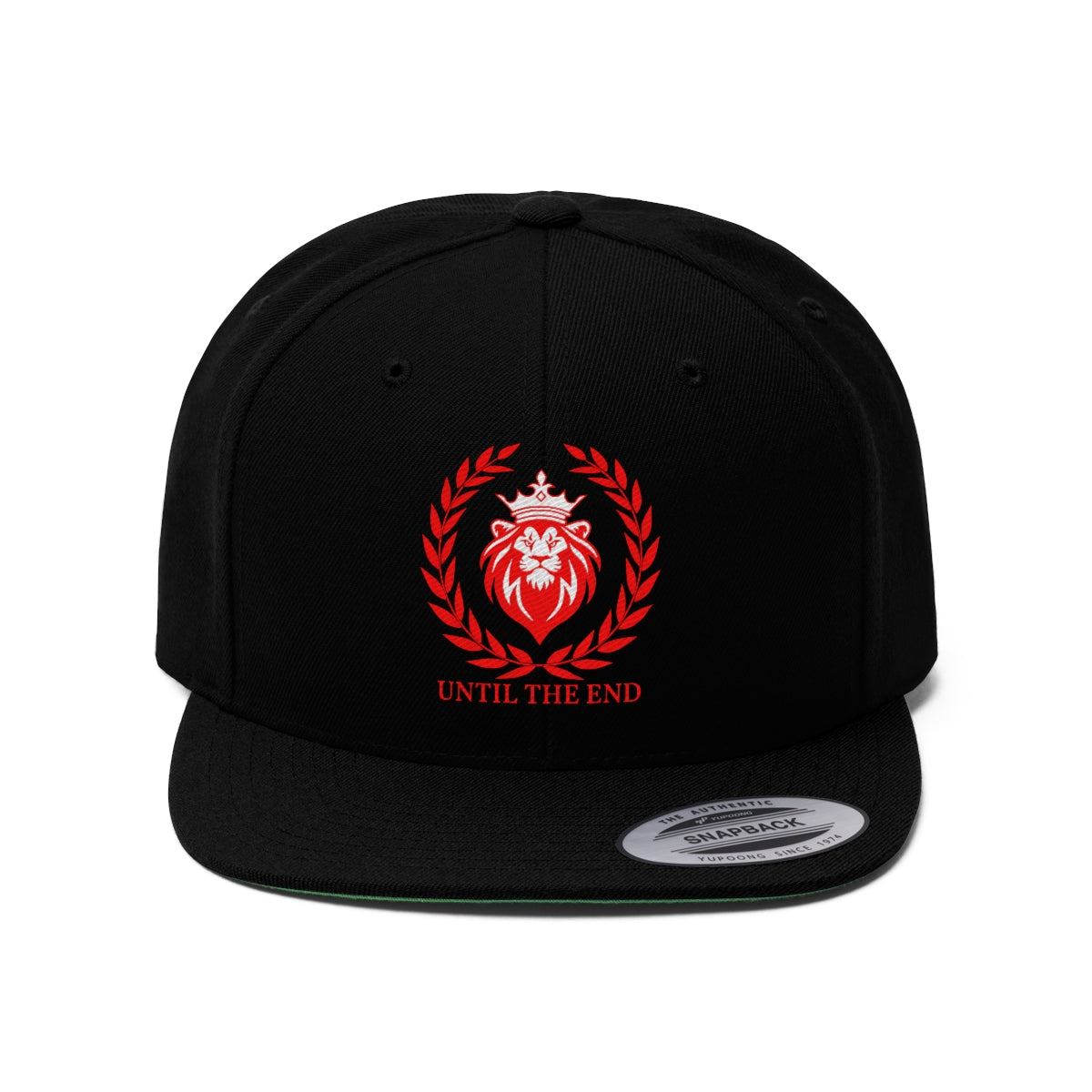 Red Logo Flat Bill