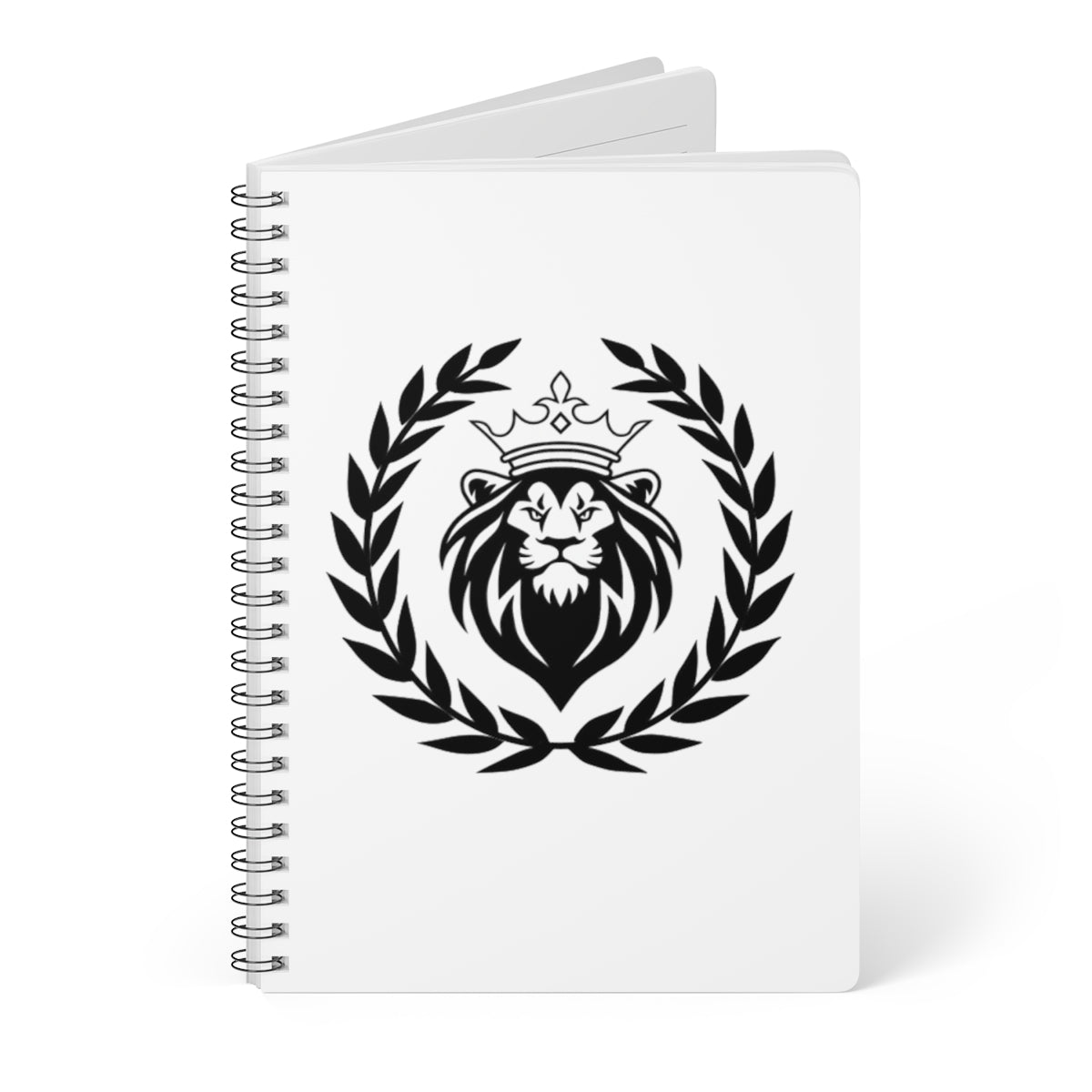 Logo Wirobound Softcover Notebook, A5